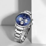 Naviforce 8076 For Men – Silver Blue - Image 2