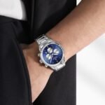 Naviforce 8076 For Men – Silver Blue - Image 4