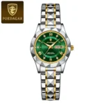 Poedagar 306 For Women – Silver Gold Green - Image 3