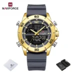 Naviforce 9253-T For Man – Gold Gray