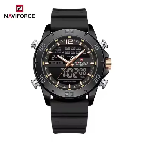 Naviforce 9253-T For Man – Black Rose