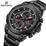Naviforce 8071 For Men – Black Red - Image 6