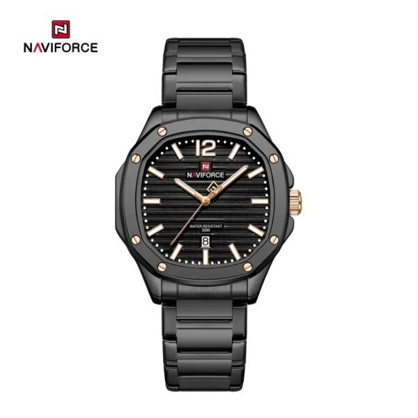 Naviforce 9243 For Men – Black