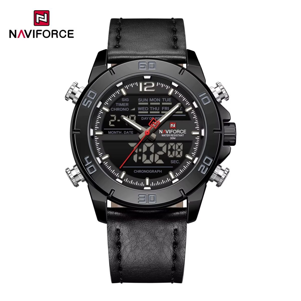 Naviforce 9253 L For Man – Black - Image 1