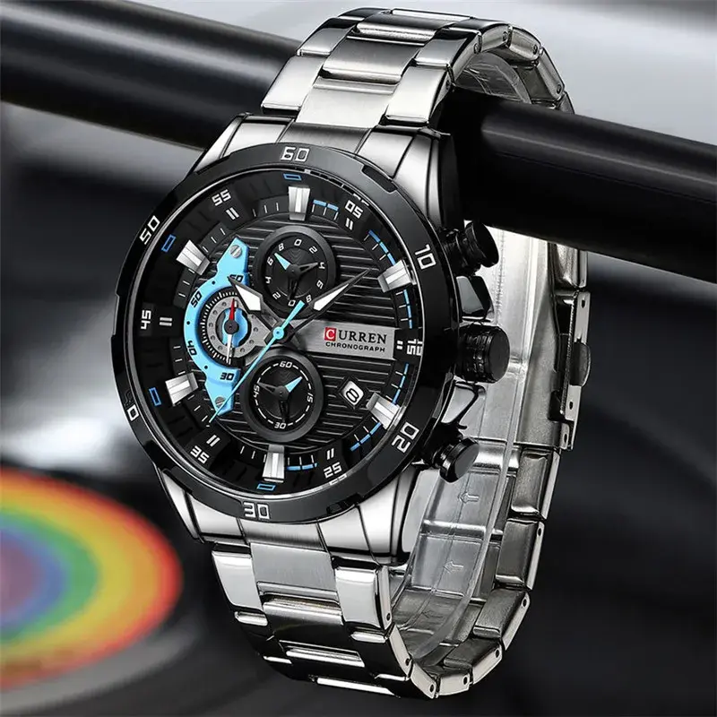 Curren 8402 price in Bangladesh, Curren 8402 Silver Black BD, Curren watch Bangladesh, men’s stylish watch BD, Curren 8402 review, Curren Bangladesh price, budget watches BD, best men’s watch Bangladesh, silver black watch BD, Curren 8402 features, Curren official BD, men’s wristwatch Bangladesh, premium men’s watch BD, original Curren watch Bangladesh, Time Box watches BD